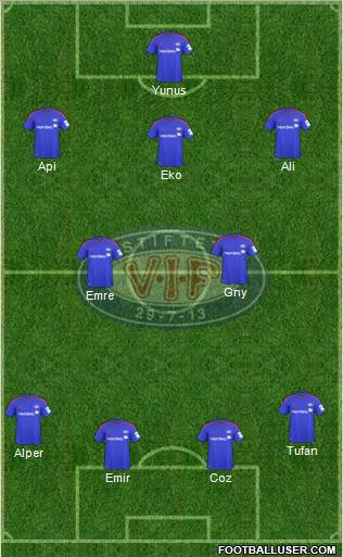 Vålerenga Fotball Formation 2012