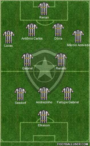 Botafogo FR Formation 2012