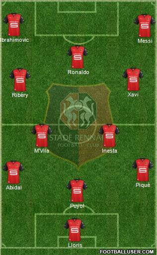 Stade Rennais Football Club Formation 2012