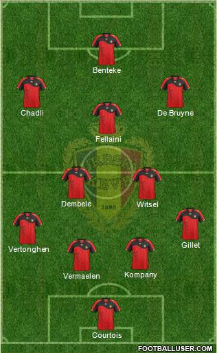 Belgium Formation 2012