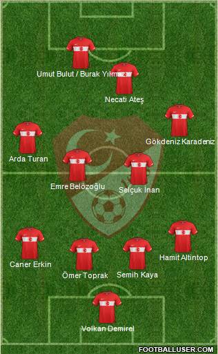 Turkey Formation 2012