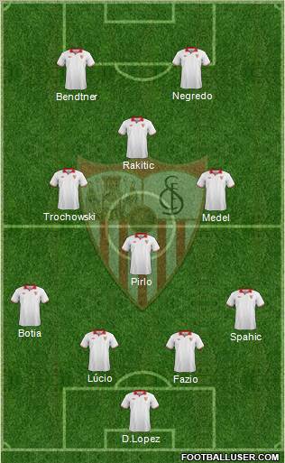 Sevilla F.C., S.A.D. Formation 2012