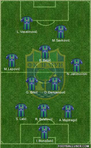 FK Zemun Formation 2012