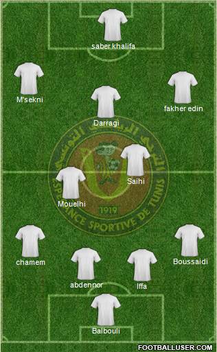 Espérance Sportive de Tunis football formation