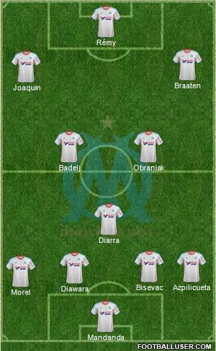 Olympique de Marseille Formation 2012