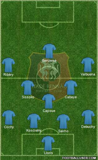Stade Rennais Football Club Formation 2012
