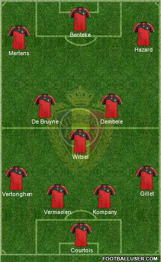 Belgium Formation 2012