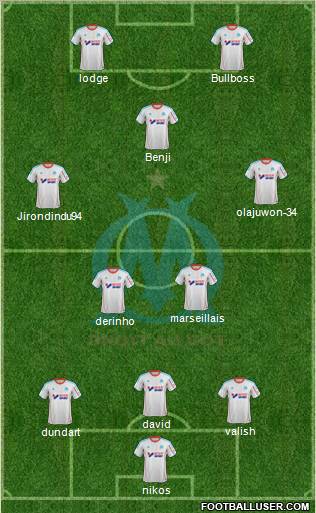 Olympique de Marseille Formation 2012