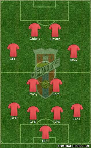 Yeclano Deportivo Formation 2012