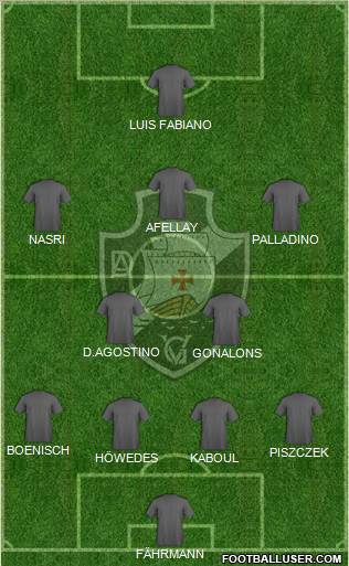 AD Vasco da Gama Formation 2012