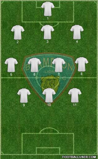 Brampton Lions FC Formation 2012