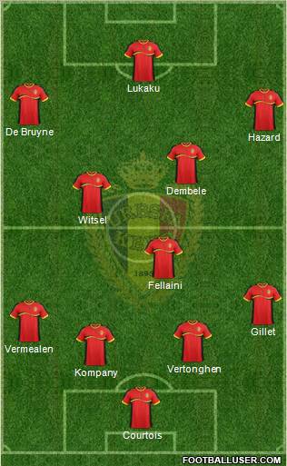 Belgium Formation 2012