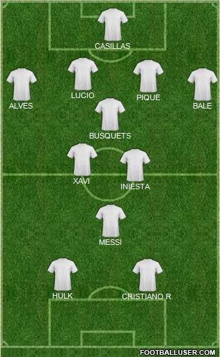 Pro Evolution Soccer Team Formation 2012