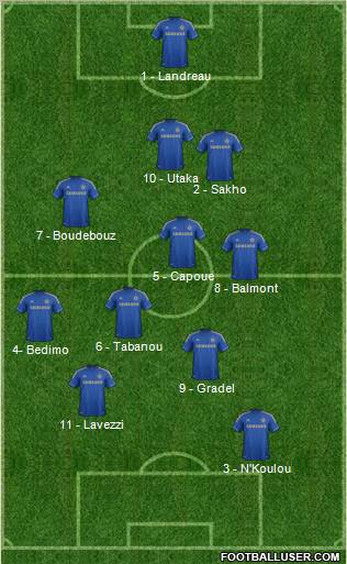 Chelsea Formation 2012