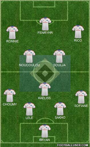 Hamburger SV Formation 2012
