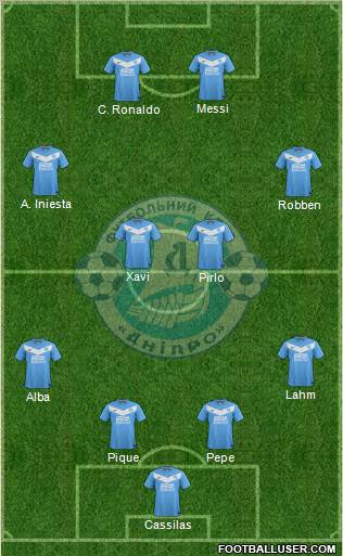 Dnipro Dnipropetrovsk Formation 2012