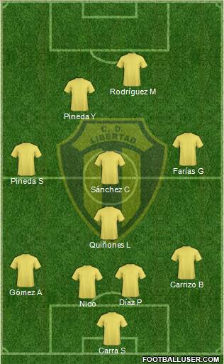 Libertad de Sunchales Formation 2012