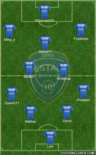 Esperance Sportive Troyes Aube Champagne Formation 2012