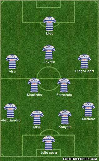 Queens Park Rangers Formation 2012