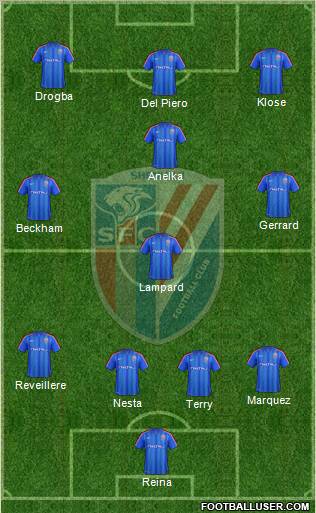 Shanghai Shenhua Formation 2012