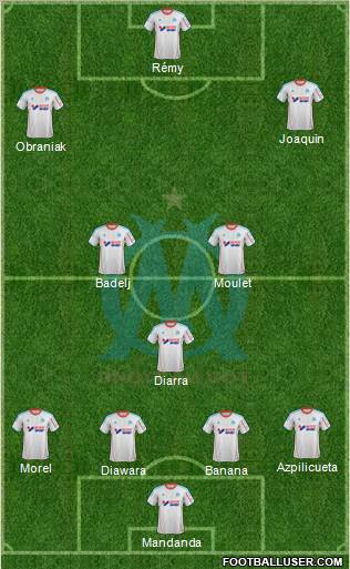 Olympique de Marseille Formation 2012
