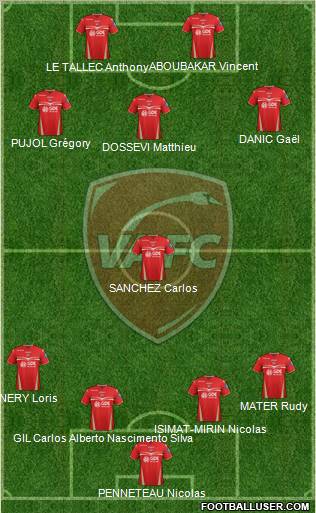 Valenciennes Football Club Formation 2012