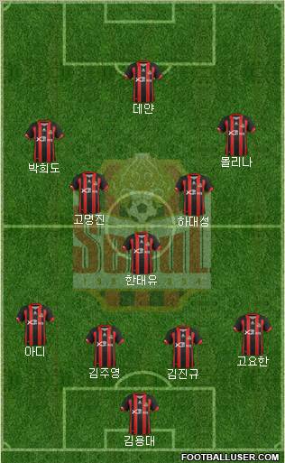 FC Seoul Formation 2012