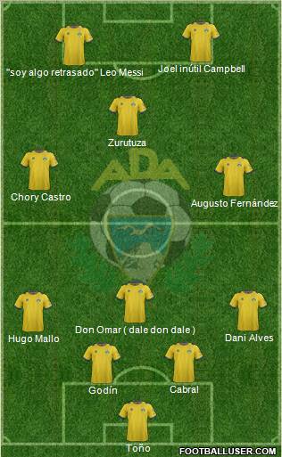 A.D. Alcorcón Formation 2012