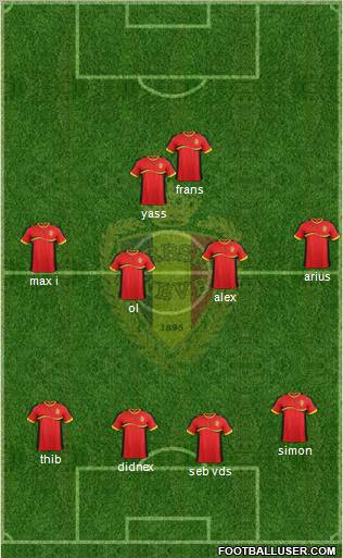 Belgium Formation 2012