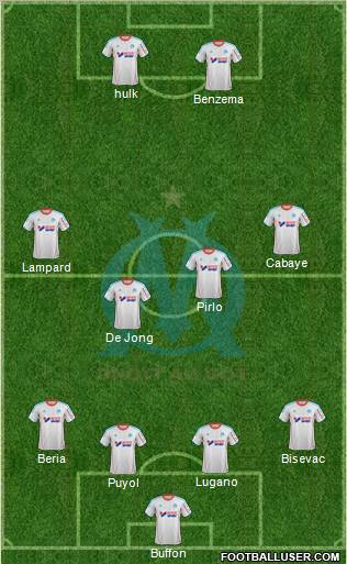 Olympique de Marseille Formation 2012