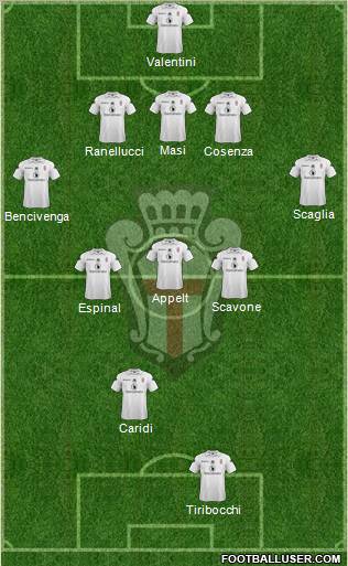 Pro Vercelli Formation 2012