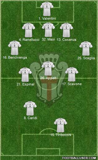 Pro Vercelli Formation 2012