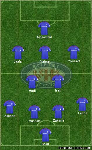 Vålerenga Fotball Formation 2012