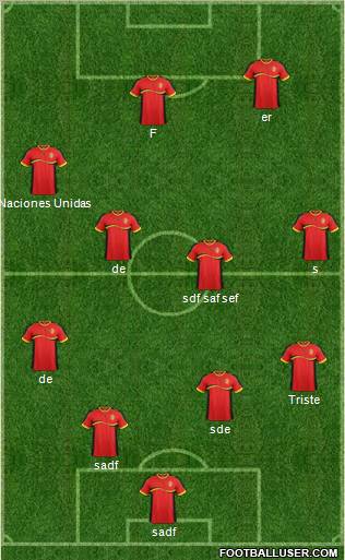 Europa League Team Formation 2012