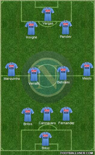 Napoli Formation 2012