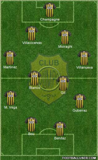 Olimpo de Bahía Blanca Formation 2012