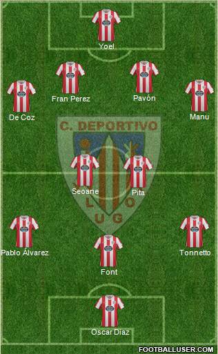 C.D. Lugo Formation 2012