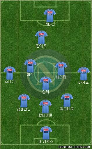 Napoli Formation 2012