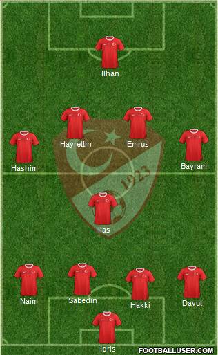 Turkey Formation 2012