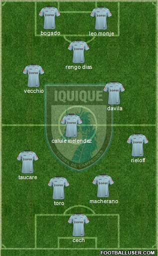 CD Municipal Iquique S.A.D.P. Formation 2012