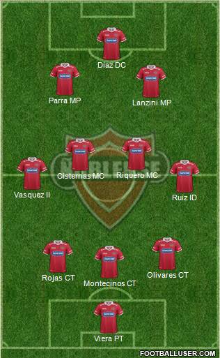 CD Ñublense S.A.D.P. Formation 2012
