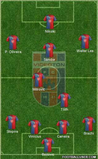 FC Fehérvár Formation 2012