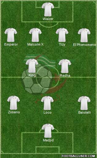Algeria Formation 2012