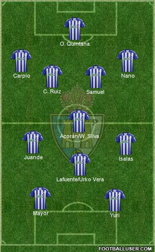 S.D. Ponferradina Formation 2012