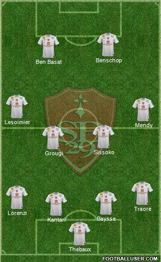 Stade Brestois 29 Formation 2012
