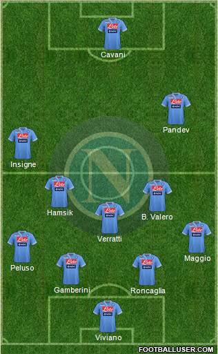 Napoli Formation 2012