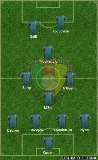 Cameroon Formation 2012