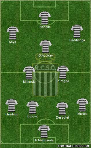 Sporting du Pays de Charleroi Formation 2012
