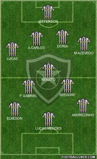 Botafogo FR Formation 2012