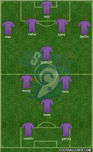 Union Sportive Créteil-Lusitanos Football Formation 2012